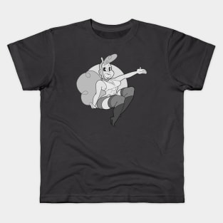 Doozy Lulu in Black and White Kids T-Shirt